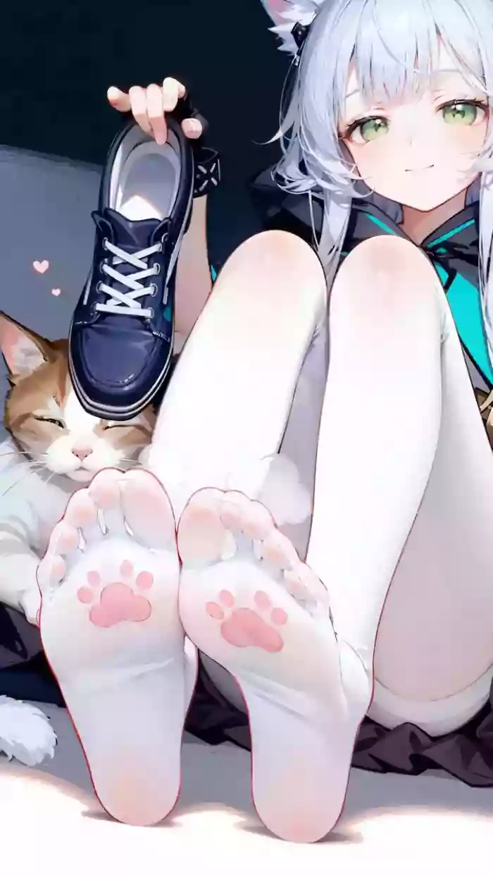 自用 hentai manga featuring footjob by unknown artist