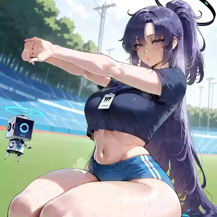 [Miyu Ai] Hayase Yuuka (Track): After Practice [Ai Generated]