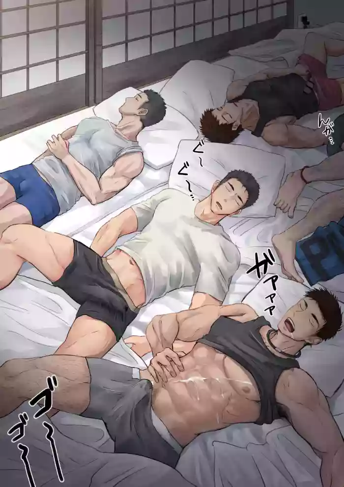 夏合宿の夜、先輩と