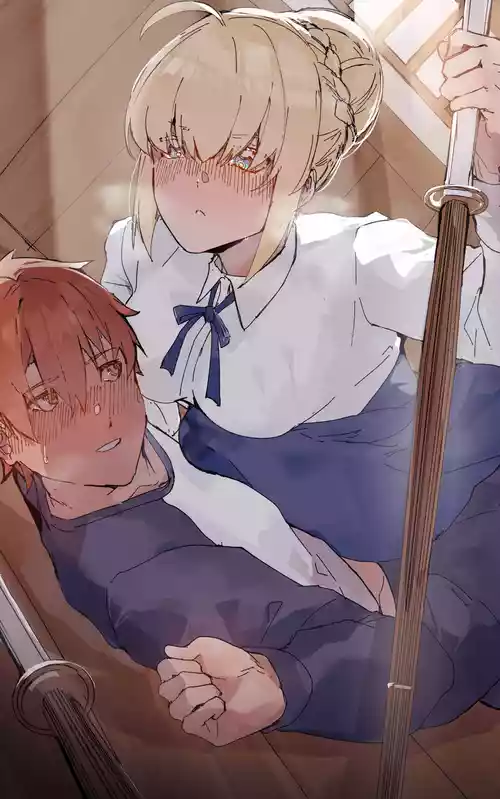 [Angel] Sword and Sheath. Saber x Shirou (Fate/stay night)